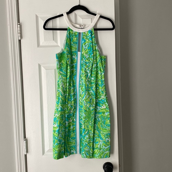 Lilly Pulitzer Dresses & Skirts - Lilly Pulitzer Pearl shift dress in the pattern: fresh citrus green parrot